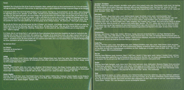 Various : Krautrock (Music For Your Brain) Vol. 3 (6xCD, Comp, RM)