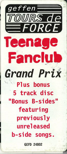 Teenage Fanclub : Grand Prix (CD, Album + CD, Bon)