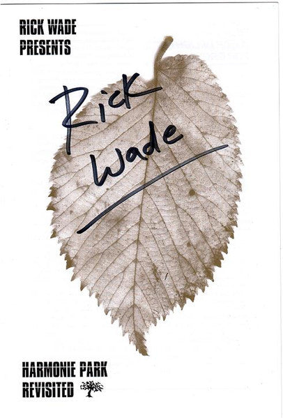Rick Wade : Harmonie Park Revisited (CD, Comp, Ltd, Num)