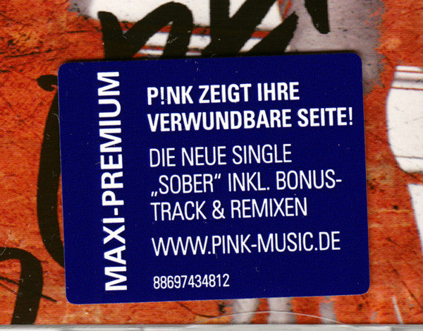 P!NK : Sober (CD, Maxi)