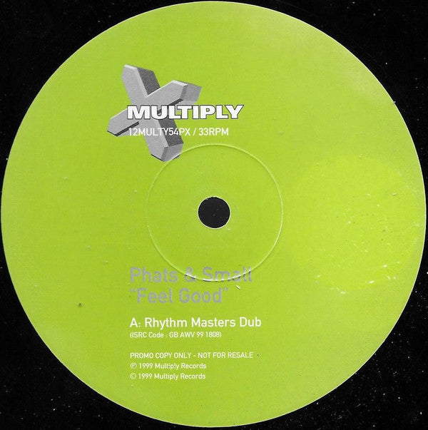 Phats &amp; Small : Feel Good (12&quot;, Single, Promo)