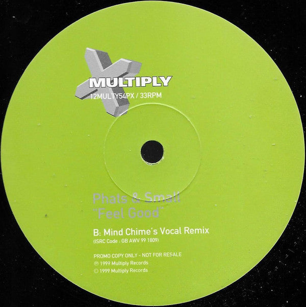 Phats &amp; Small : Feel Good (12&quot;, Single, Promo)