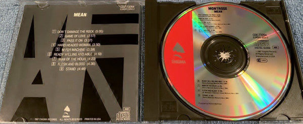Montrose (2) : Mean (CD, Album)