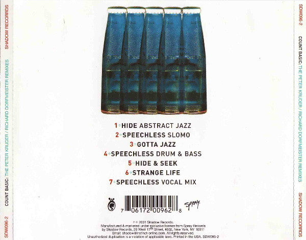 Count Basic : The Peter Kruder Richard Dorfmeister Remixes (CD, Comp)