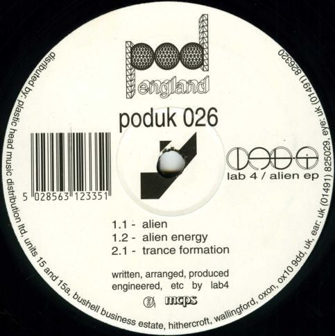 Lab 4 : Alien EP (12&quot;, EP)