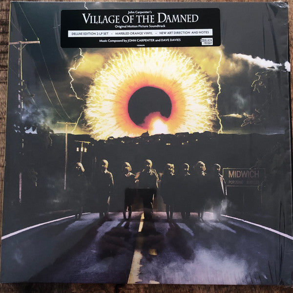John Carpenter &amp; Dave Davies : Village Of The Damned (Original Motion Picture Soundtrack) (2xLP, Album, RSD, Dlx, RE, Ora)
