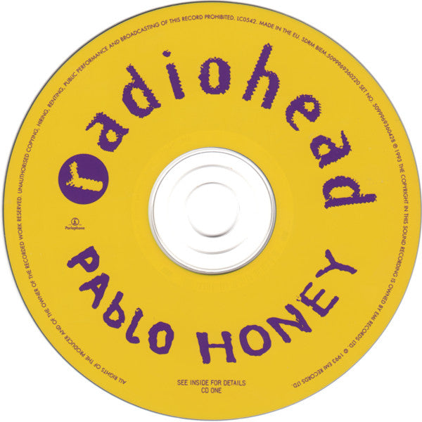 Radiohead : Pablo Honey (CD, Album, RE + CD, Comp + DVD-V, PAL + Box, Spe)