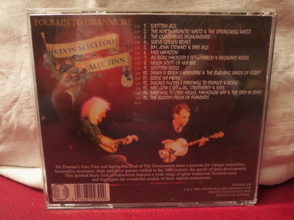 Kevin Macleod (5), Alec Finn : Polbain To Oranmore (CD)