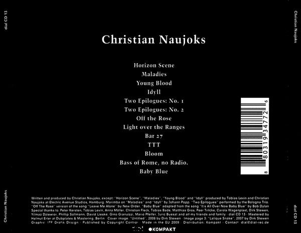 Christian Naujoks : Untitled (CD, Album)