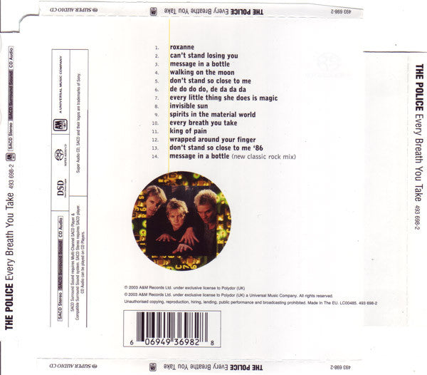 The Police : Every Breath You Take (The Classics) (SACD, Hybrid, Multichannel, Comp, RM)