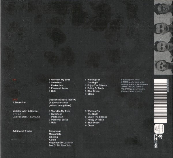 Depeche Mode : Violator (CD, Album, RE, RM + DVD-V, Multichannel, PAL, 5.1 )