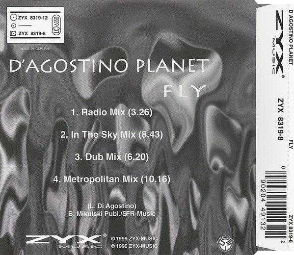 D'Agostino Planet : Fly (CD, Maxi, Col)