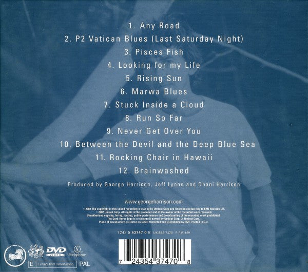 George Harrison : Brainwashed (CD, Album + DVD-V, PAL + Box, Ltd)