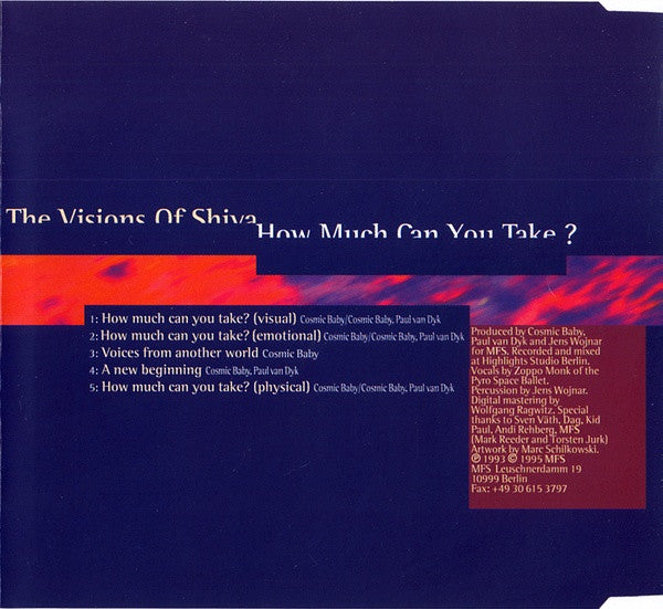 The Visions Of Shiva : How Much Can You Take? (CD, Maxi, RE)
