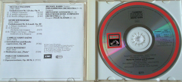 Michael Rabin : Works For Violin &amp; Orchestra (CD, Comp, RE, RP)