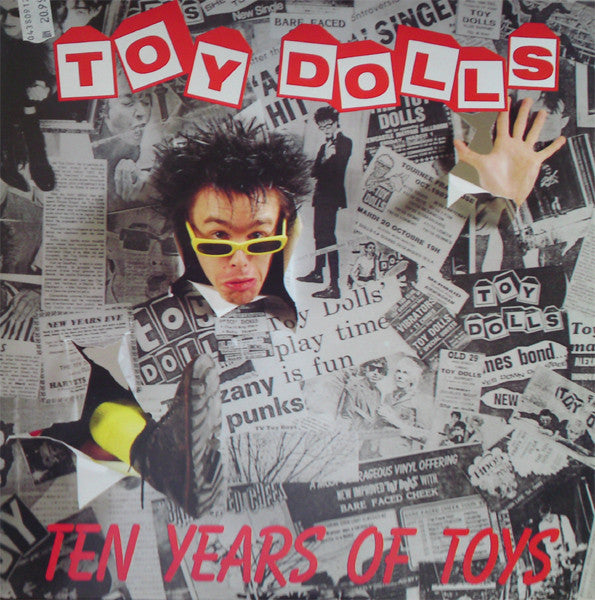 Toy Dolls : Ten Years Of Toys (LP, Album)