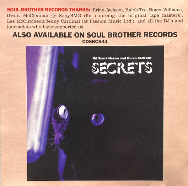 Gil Scott-Heron &amp; Brian Jackson : Bridges (CD, Album, RE)