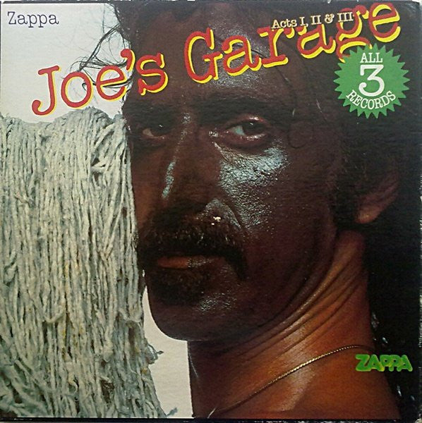 Frank Zappa : Joe's Garage Acts I, II &amp; III (3xLP, Album, RE + Box)