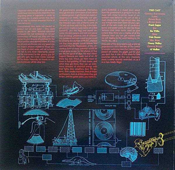 Frank Zappa : Joe's Garage Acts I, II &amp; III (3xLP, Album, RE + Box)
