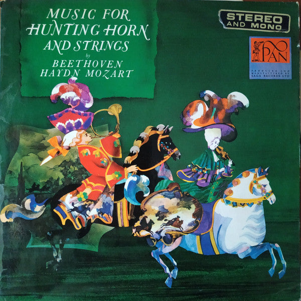 Beethoven*, Haydn*, Mozart* - The Mannheim Chamber Players* : Music For Hunting Horn And Strings (LP, Album)