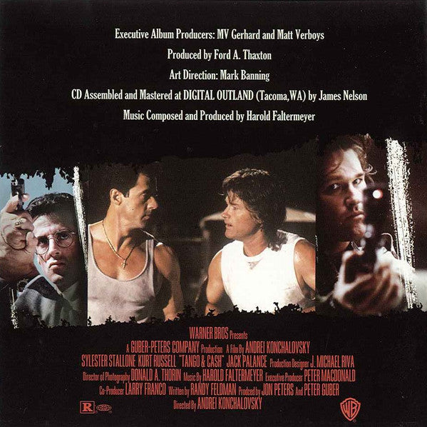 Harold Faltermeyer : Tango &amp; Cash (Original Motion Picture Soundtrack) (CD, Album, Ltd)