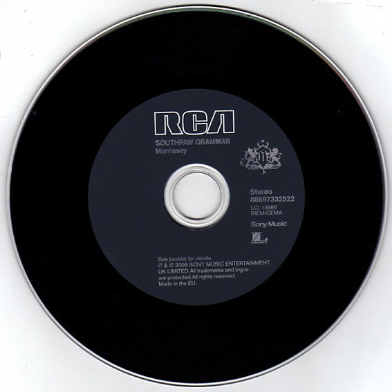 Morrissey : Southpaw Grammar (CD, Album, RE, RM, Eco)