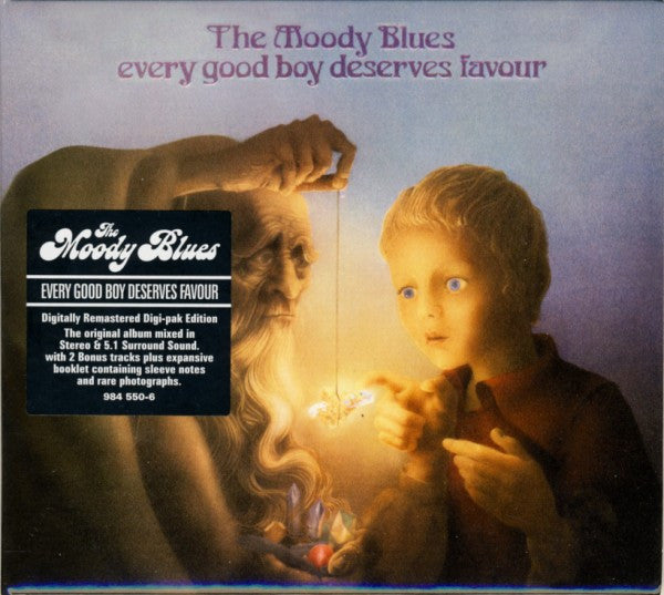 The Moody Blues : Every Good Boy Deserves Favour (SACD, Hybrid, Multichannel, Album, RE, RM, Dig)