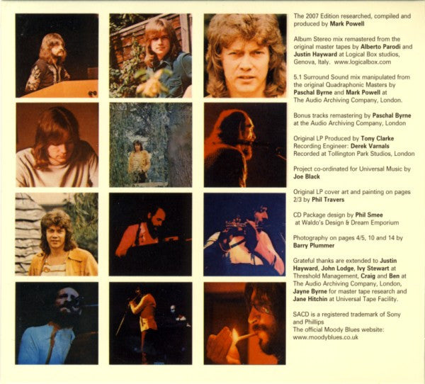 The Moody Blues : Seventh Sojourn (SACD, Hybrid, Multichannel, Album, RE, RM, Dig)