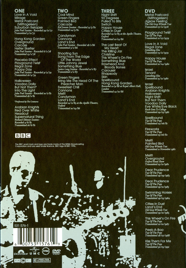 Siouxsie And The Banshees* : At The BBC (3xCD, Comp + DVD-V, Comp + Box, Comp)