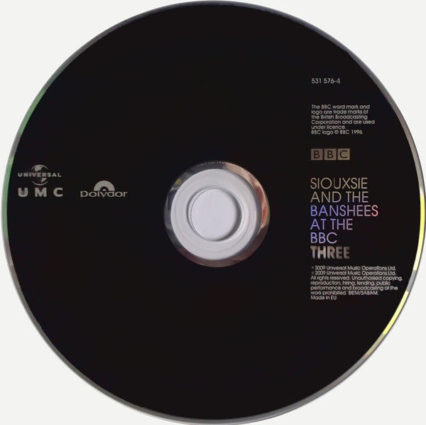 Siouxsie And The Banshees* : At The BBC (3xCD, Comp + DVD-V, Comp + Box, Comp)