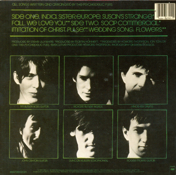 The Psychedelic Furs : Original Album Classics (Box, Comp + CD, Album, RE + CD, Album, RE + CD, Al)