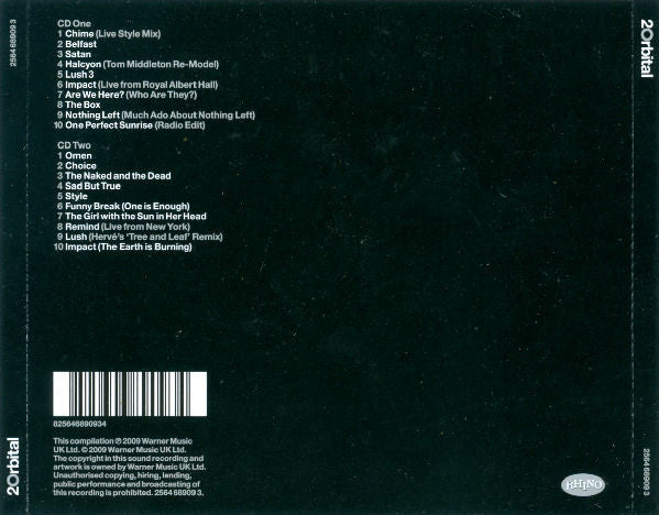 Orbital : 2Orbital (2xCD, Comp)