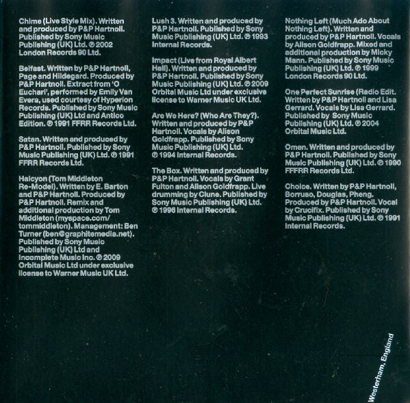 Orbital : 2Orbital (2xCD, Comp)