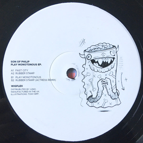 Son Of Philip : Play Monotonous EP (12", EP)