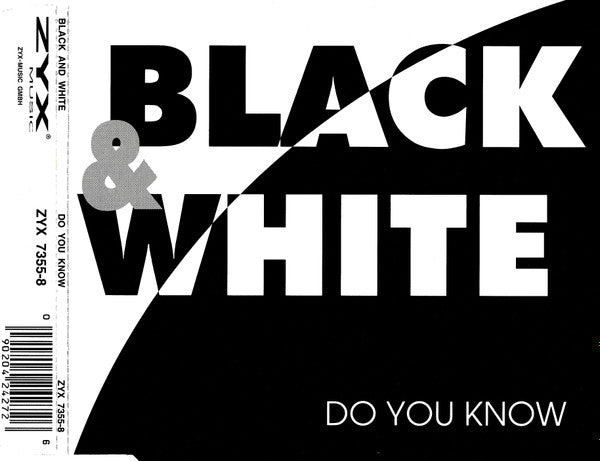 Black &amp; White (2) : Do You Know (CD, Maxi)