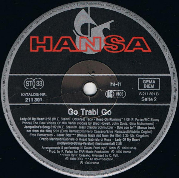 Various : Go Trabi Go Original Soundtrack (LP, Comp)