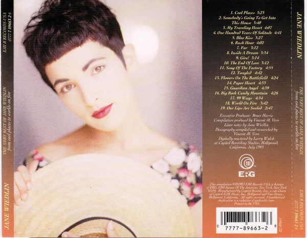 Jane Wiedlin : The Very Best Of Jane Wiedlin:  From Cool Places To Worlds On Fire (CD, Comp)