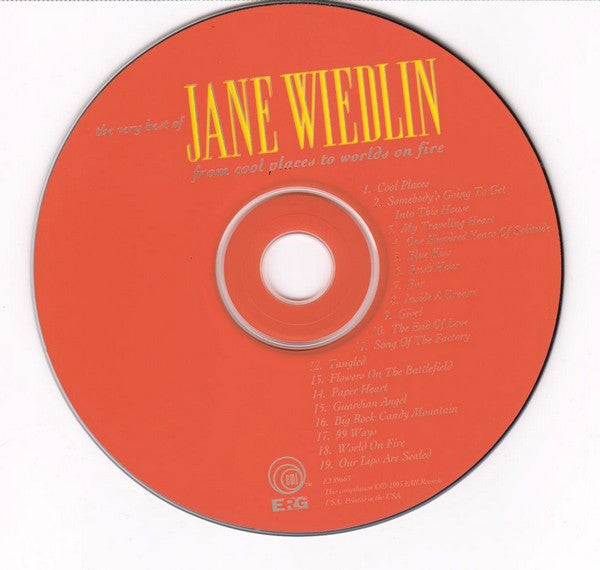 Jane Wiedlin : The Very Best Of Jane Wiedlin:  From Cool Places To Worlds On Fire (CD, Comp)