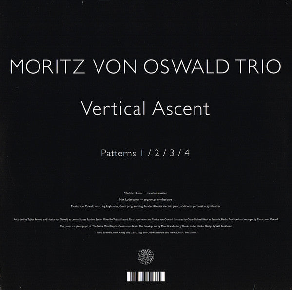 Moritz Von Oswald Trio : Vertical Ascent (2xLP, Album)