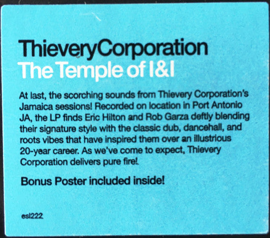 Thievery Corporation : The Temple Of I &amp; I (CD, Album)