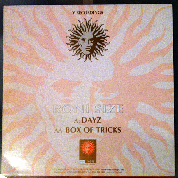 Roni Size : Dayz / Box Of Tricks (12", RP)
