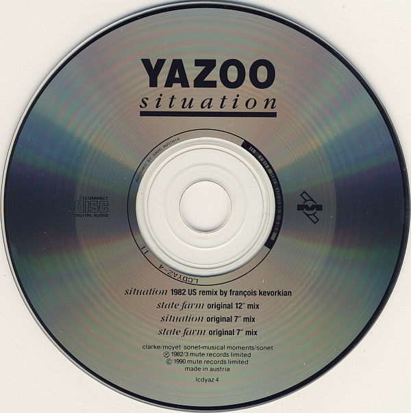 Yazoo : Situation (CD, Single)
