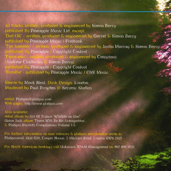 Art Of Trance : Voice Of Earth (CD, Album)