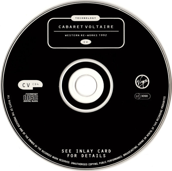 Cabaret Voltaire : Technology: Western Re-Works 1992 (CD, Album)