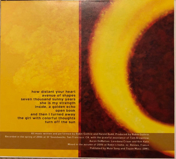 Robin Guthrie, Harold Budd : After The Night Falls (CD, Album, RE, RP, Dig)