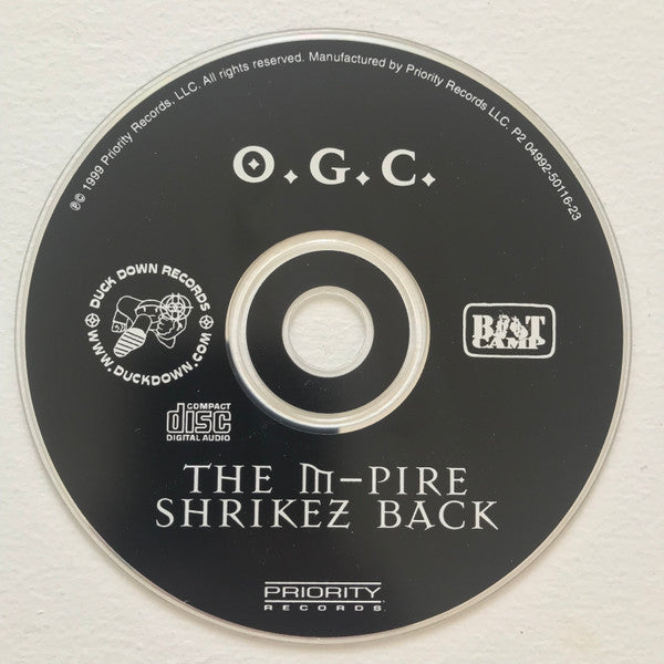 O.G.C. : The M-Pire Shrikez Back (CD, Album)