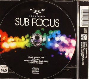 Sub Focus : Rock It / Follow The Light (CD, Single)