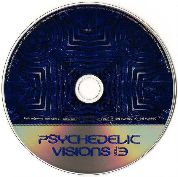 Various : Psychedelic Visions Vol.3 - The Best Of Koyote Records (2xCD, Comp)