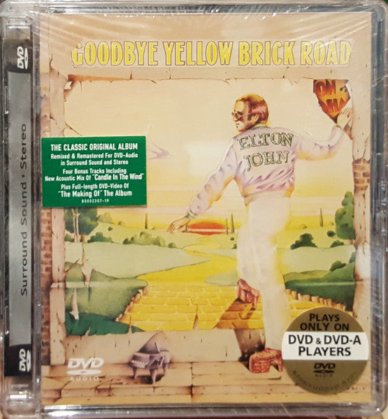 Elton John : Goodbye Yellow Brick Road (DVD-A, Album, RE, Multichannel + DVD-V)