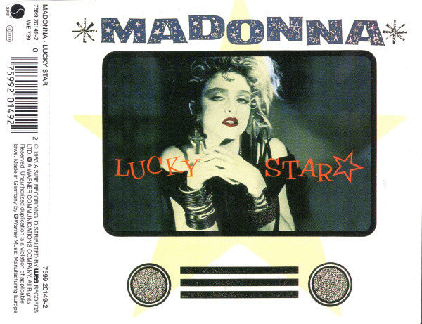 Madonna : Lucky Star (CD, Single, RE)